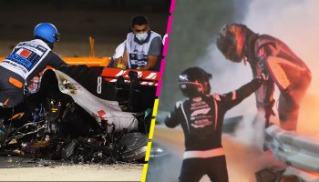 Historias detrás del circuito: El rescate de Romain Grosjean en el Gran Premio de Bahréin 2020