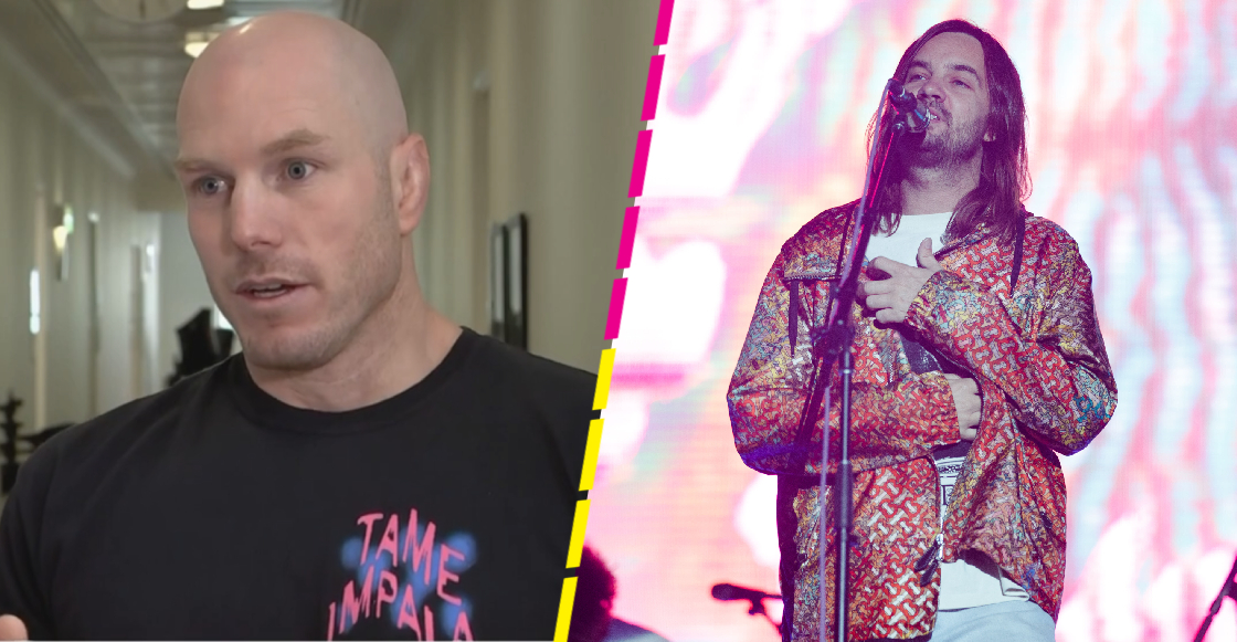 Como cuando tienes junta con senadores y te lanzas con tu playera de Tame Impala