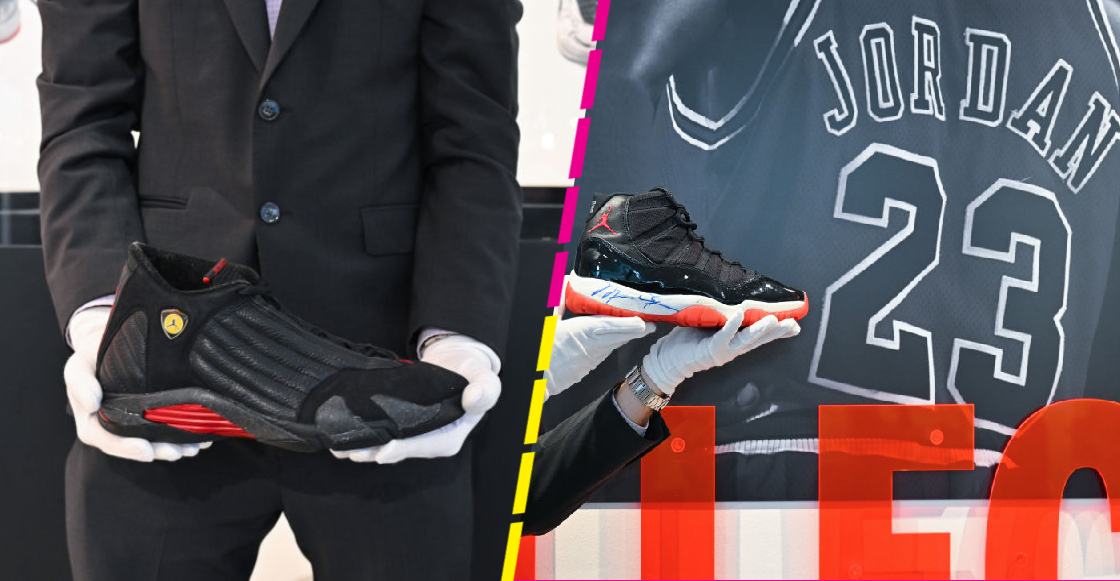 Zapatos que usó Michael Jordan se vendieron en una subasta por 2,2 millones  de dólares