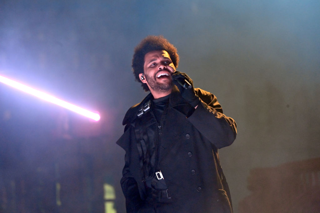 The Weeknd en concierto