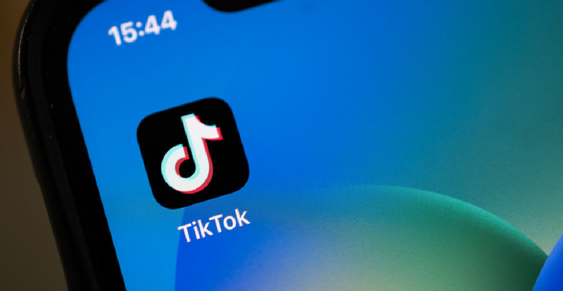 La aplicación de Tik Tok en un teléfono celular