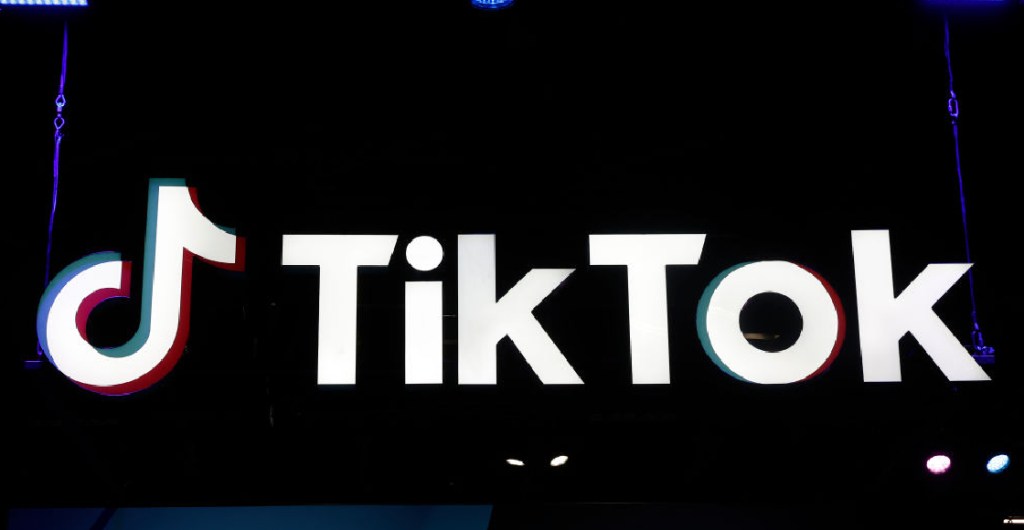 El logo de la plataforma TikTok