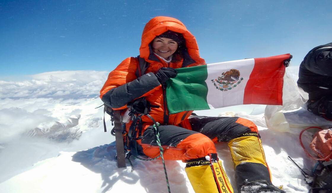 Viridiana Álvarez alpinista mexican