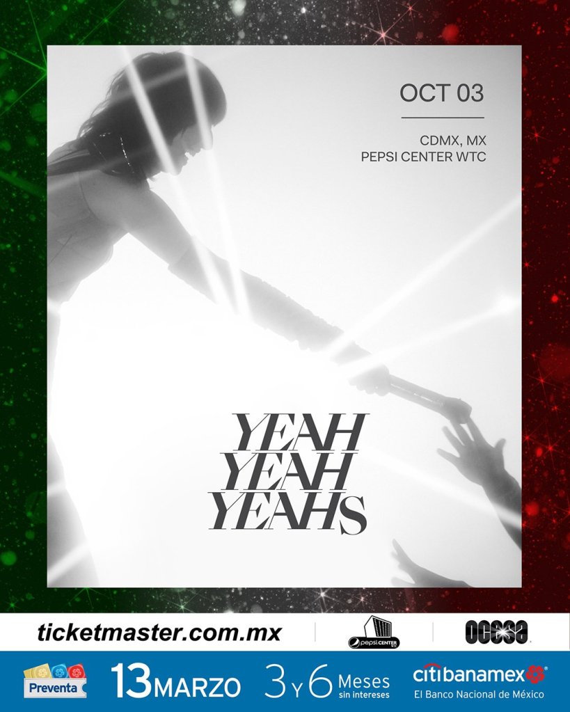 yeah yeah yeahs en CDMX 2023