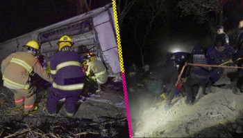 Autobús turístico cae en barranco en Nayarit: 18 muertos y 33 heridos