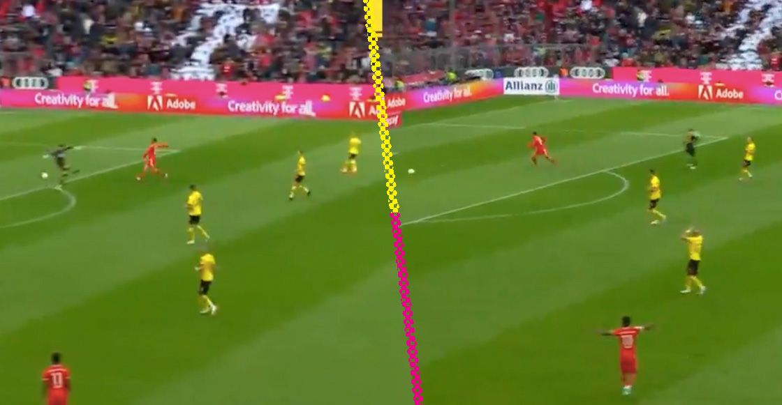 bayern vs dortmund autogol gregor kobel video