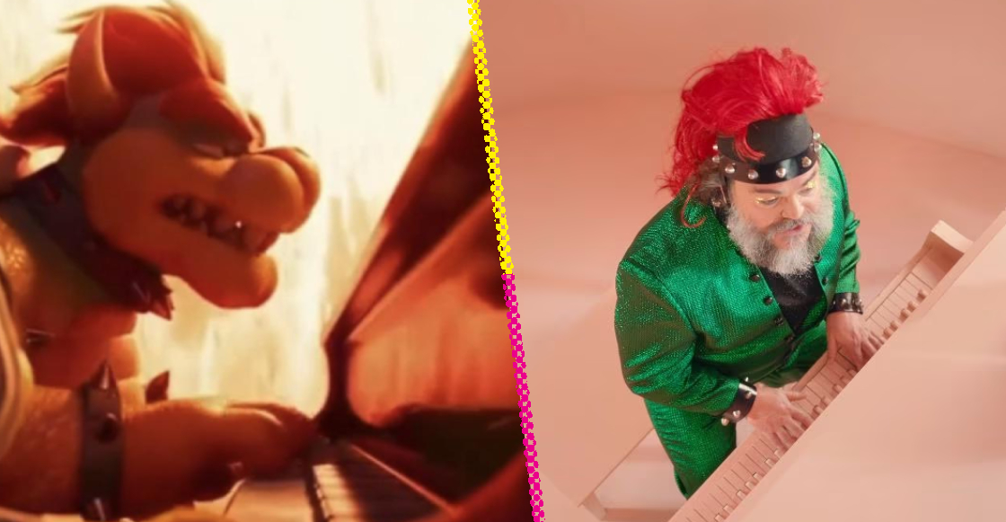 Super Mario Bros; Jack Black realiza video de la canción Peaches - Grupo  Milenio