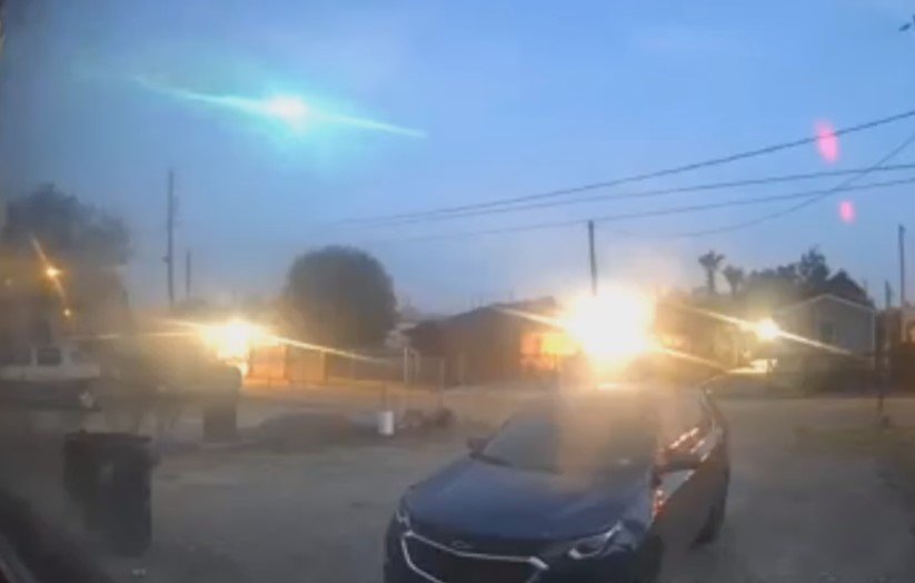 Captaron la caída de un meteorito desde Nuevo León y Coahuila y los videos son espectaculares