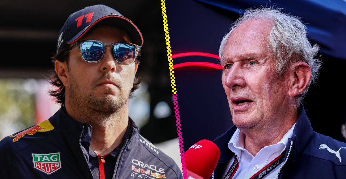 Defienden a Checo Pérez de Helmut Marko comparando sus carreras