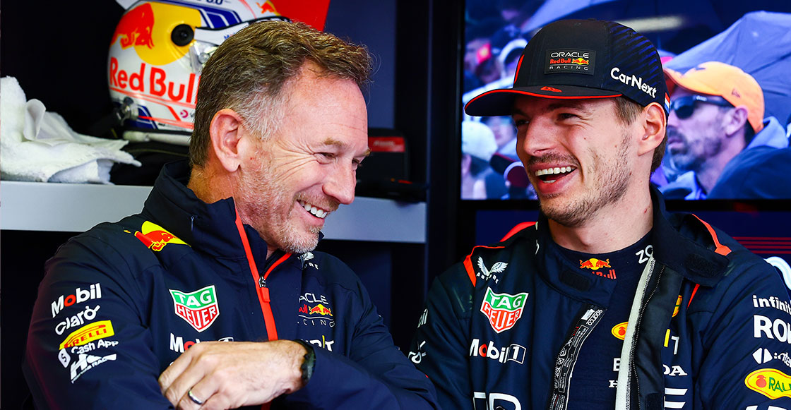 El polémico mensaje de Chris Horner a Verstappen en Azerbaiyán: "Checo tuvo un poco de suerte"