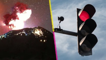 El semáforo de alerta volcánica del Popocatépetl