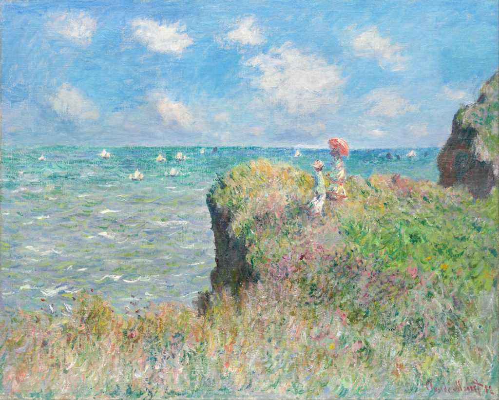 Datos y pinturas de Claude Monet
