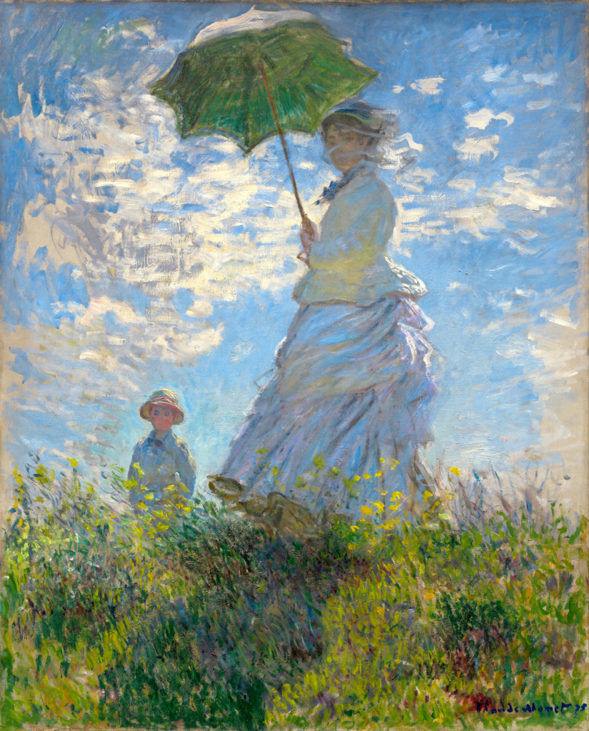Datos y pinturas de Claude Monet