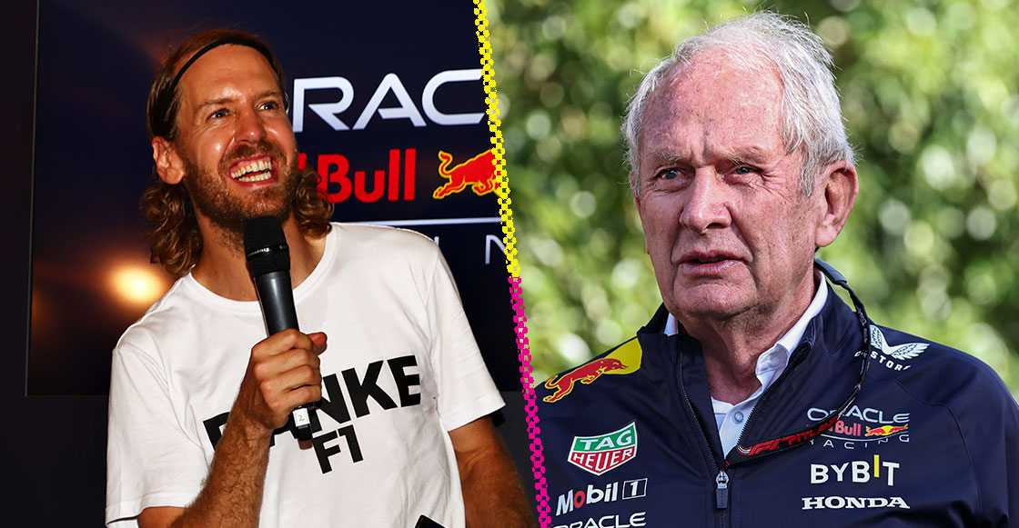 ¿Te cae? Se dice y se cuenta que Sebastian Vettel tomará el lugar de Helmut Marko en Red Bull