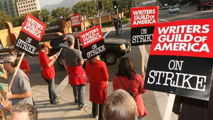 Huelga de guionistas Hollywood 2007