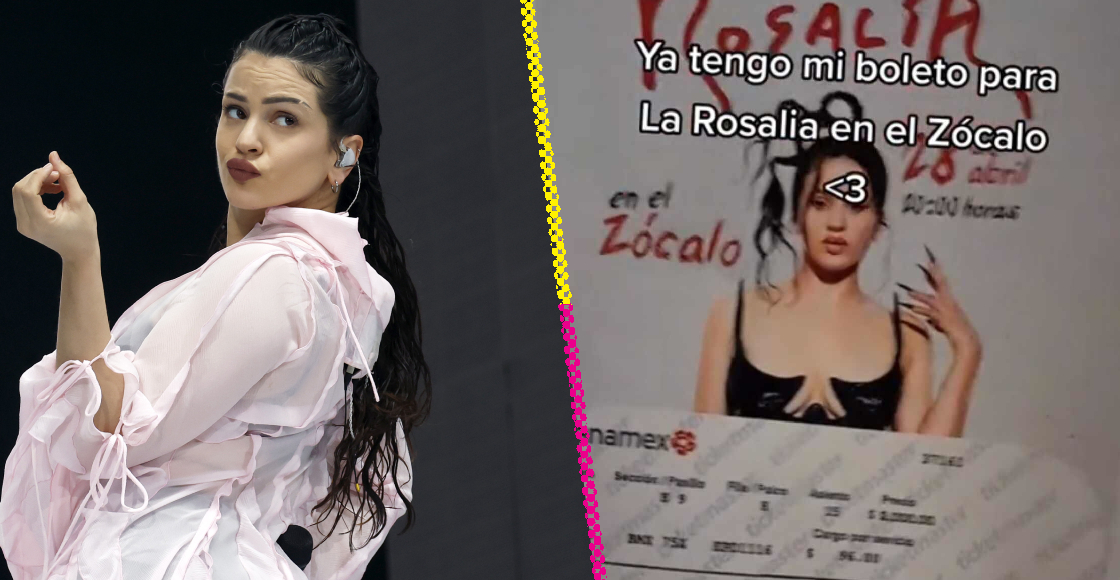 Joven presume que "compró" un boleto para el concierto de Rosalía en el Zócalo
