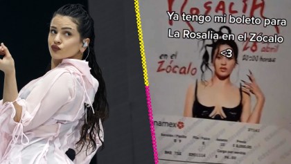 Joven presume que "compró" un boleto para el concierto de Rosalía en el Zócalo
