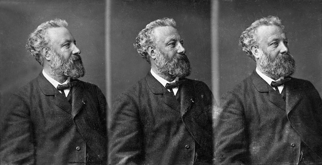 Jules Verne diversos retratos 