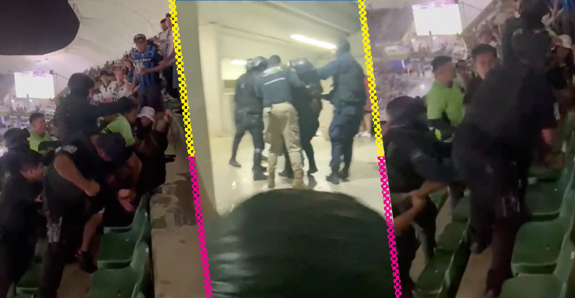 mazatlan vs monterrey liga mx violencia policias aficion rayados