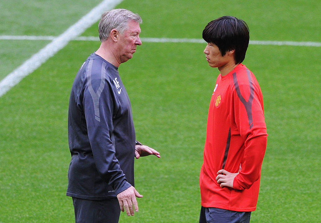 Una combinación espectacular se formó entre Alex Ferguson y Park-Ji Sung