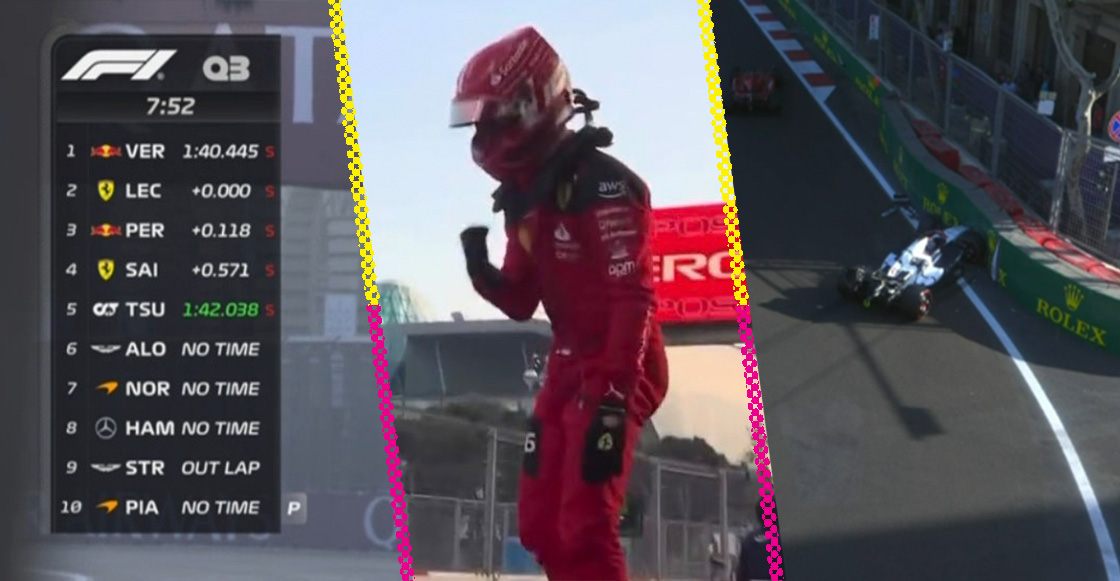 pole leclerc empate verstappen formula 1 gran premio de azerbaiyan