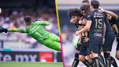 El golazo del 'Chino' Huerta y la atajada cuádruple de Julio González en el debut de Mohamed con Pumas