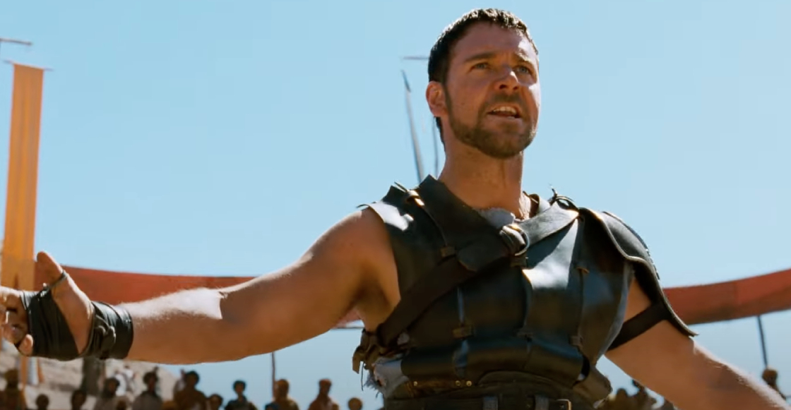 Russel Crowe dijo que el guión original de Gladiator era basura
