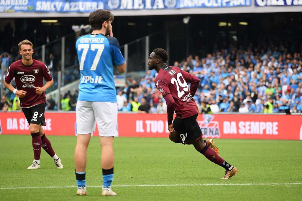 Boulaye Dia y el gol que amargó la fiesta del Napoli