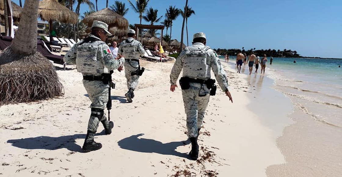 seguridad playas tulum