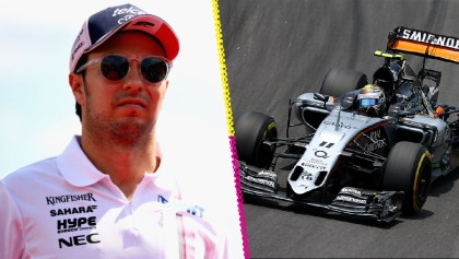 Subastan el auto que usó Checo Pérez con Force India en 2015