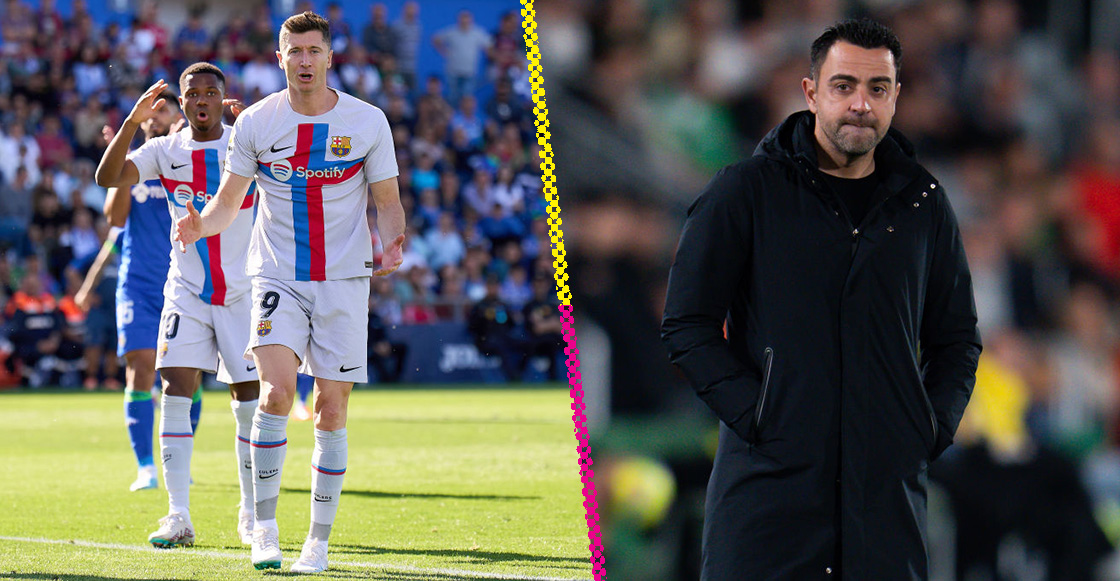 xavi hernandez barcelona vs getafe cancha pasto lesionados