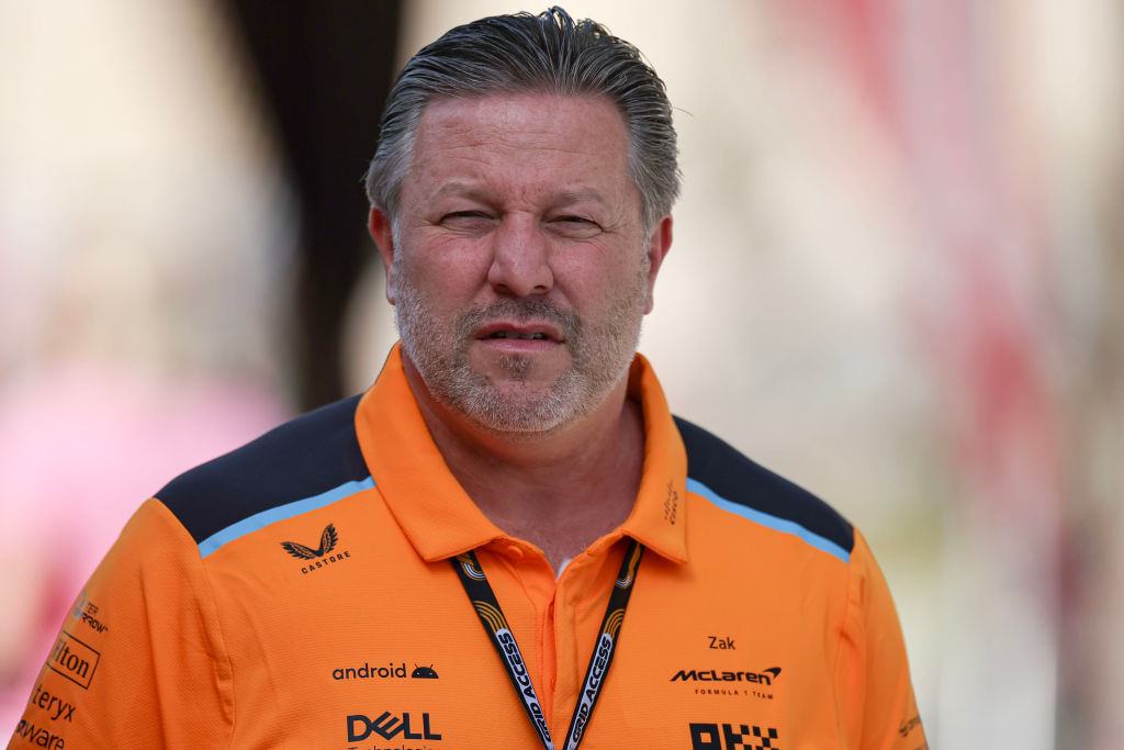 Zak Brown el jefe de McLaren en Fórmula 1