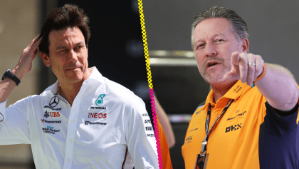 Zak Brown, CEO de McLaren, quiere una pelea contra Toto Wolff, jefe de Mercedes, en el Gran Premio de Las Vegas