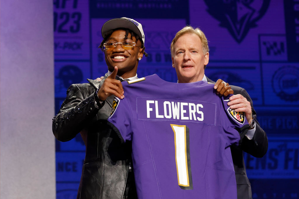 Zay Flowers, receptor seleccionado por Ravens en el Draft