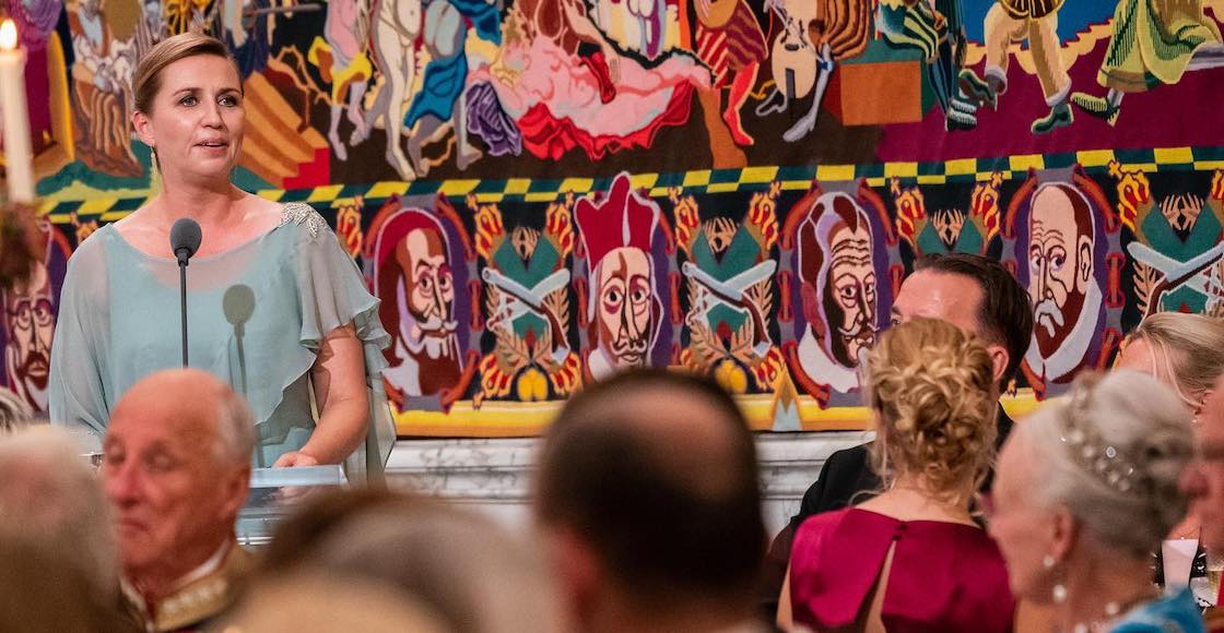 "Fascinante y aterrador": Primera Ministra de Dinamarca da discurso ...