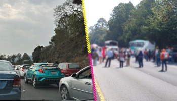 ¿Qué pasó en la autopista México-Cuernavaca este domingo?