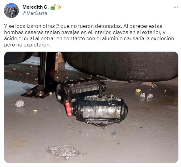 Dejan 4 bombas caseras en un cine de Ciudad Juárez