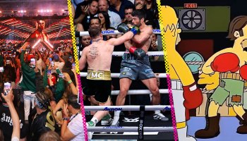 El KO de 'Canelo' Álvarez y su espectacular entrada ante John Ryder en Guadalajara
