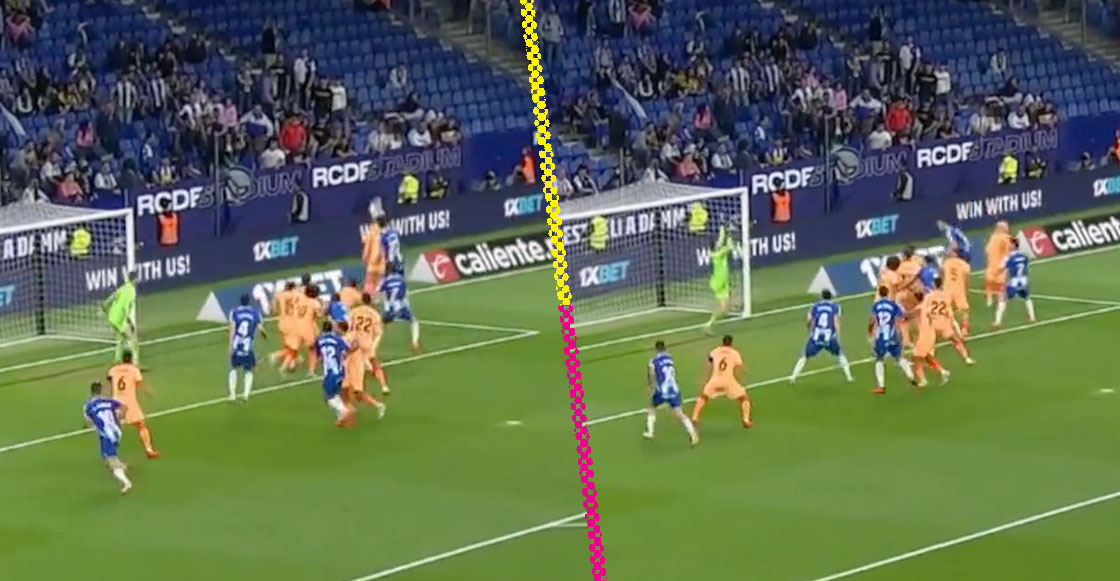 El gol de César Montes ante el Atlético