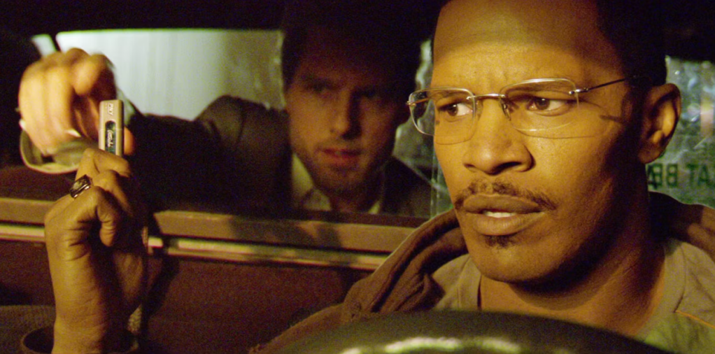 Jamie Foxx y Tom Cruise en 'Collateral'