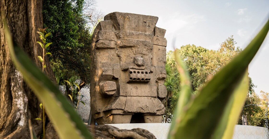  La terrorífica historia de cómo llegó el monolito de Tláloc al Museo de Antropología