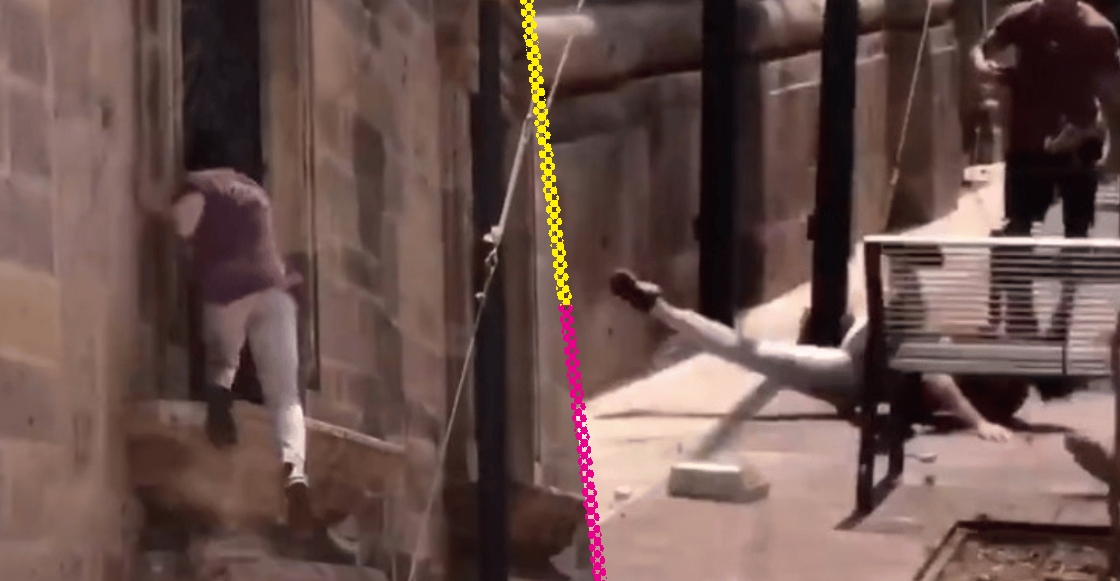 INAH valúa en 100 mil pesos los daños que influencer causó al hacer parkour en Palacio de Gobierno en Guadajalara