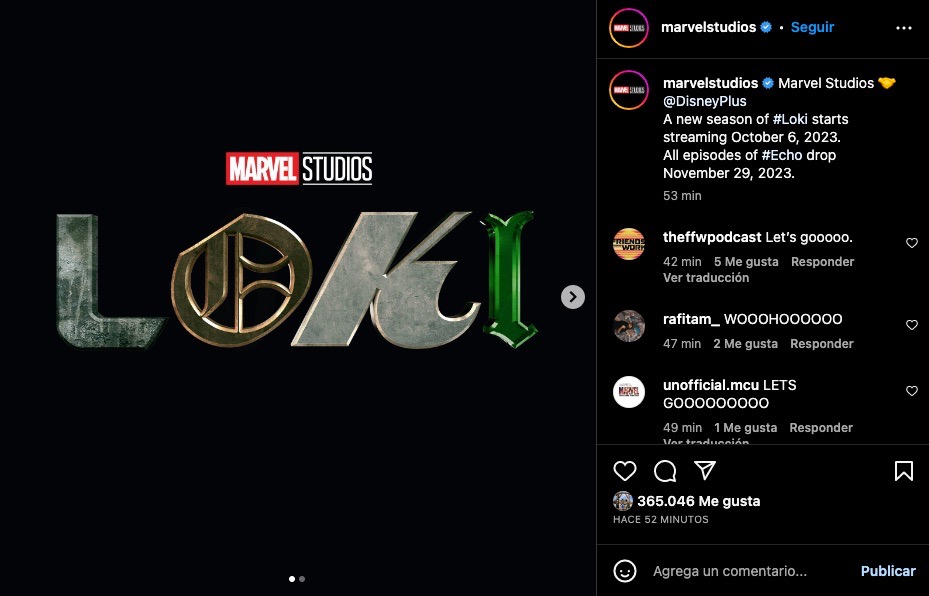 Fecha de estreno de la segunda temporada de Loki