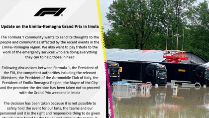 Fórmula 1 cancela el GP de Imola