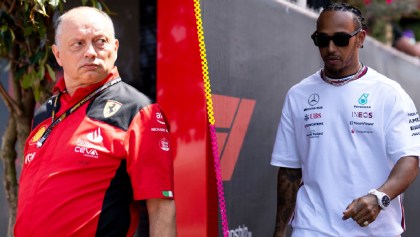 Fred Vasseur por fin aclara si Ferrari está negociando con Lewis Hamilton