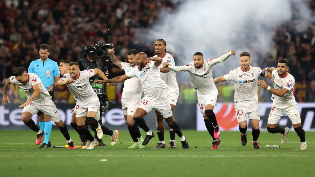 Los goles de la final de la Europa League entre Sevilla y Roma