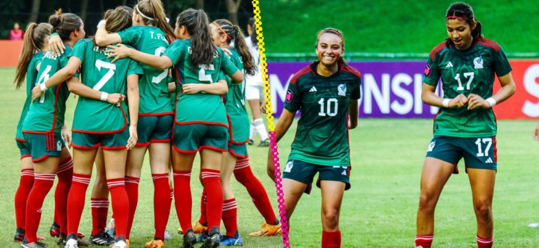 El camino (y goles) de México en el Premundial Femenil Sub-20