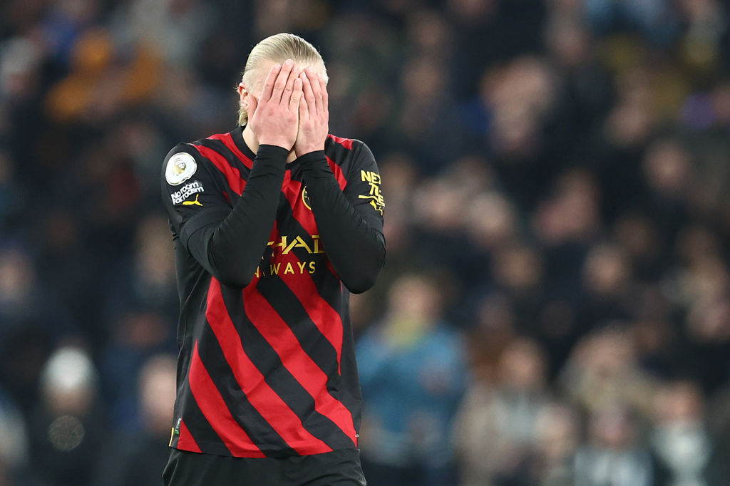 Haaland se fue sin goles en su visita al Tottenham Stadium