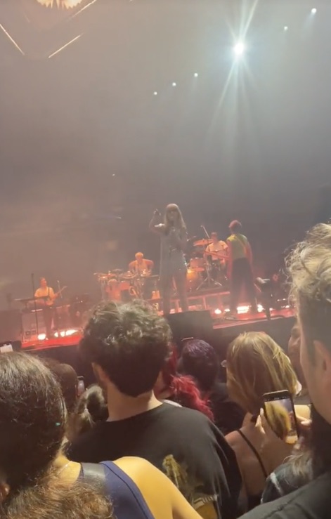 Hayley Williams corrió a fans de un concierto de Paramore
