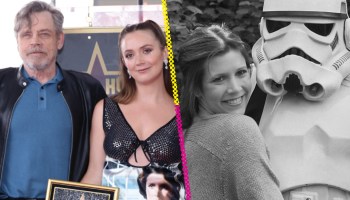 Homenaje de Mark Hamill a Carrie Fisher en el Paseo de la Fama de Hollywood